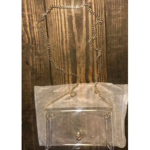 New Clear Purse Gift for Women Clear Crossbody Bag Cute for Sports Concert - Picture 1 of 2